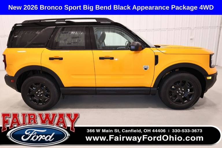 2026 Ford Bronco Sport BIG Bend