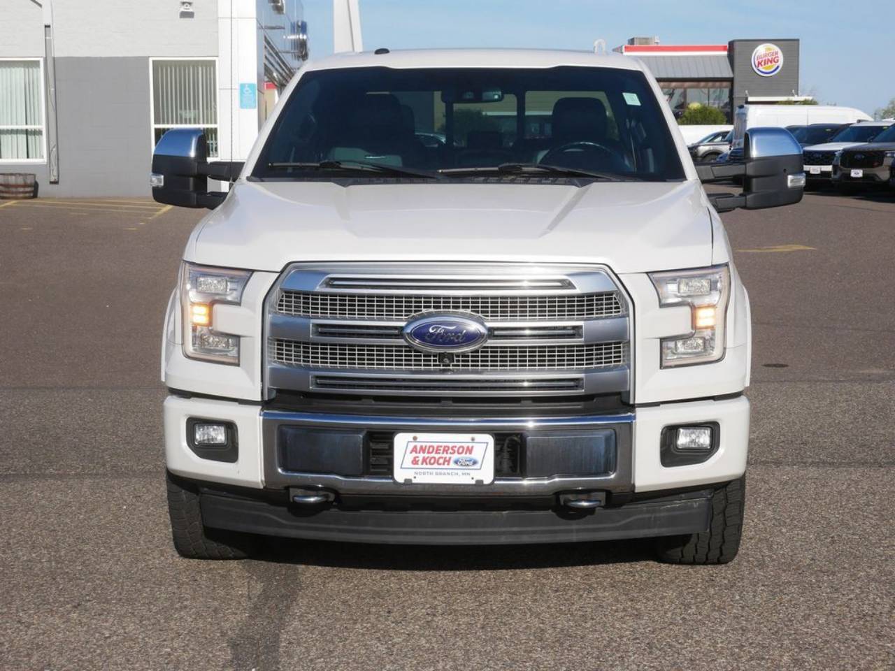 Used 2017 Ford F-150 Platinum with VIN 1FTEW1EG2HFB10394 for sale in North Branch, Minnesota