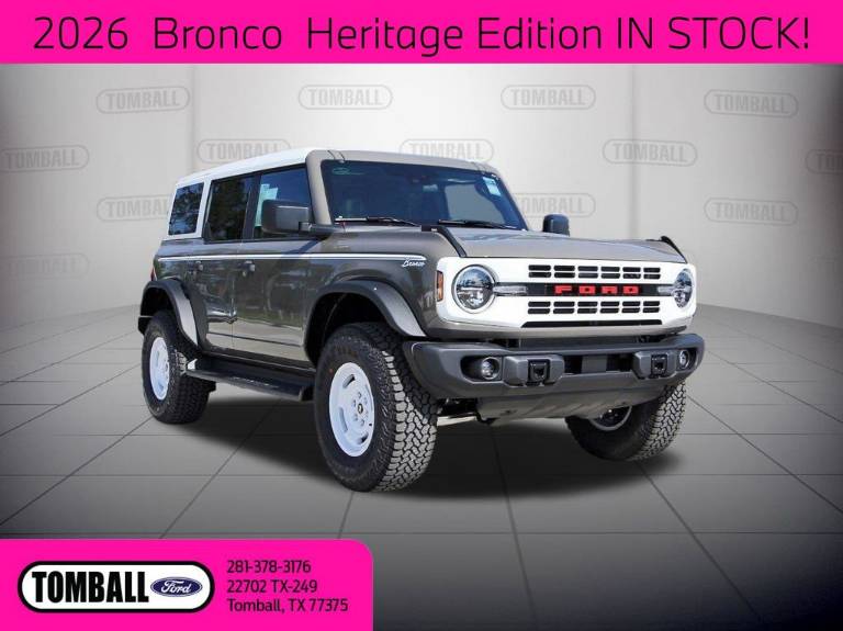 2026 Ford Bronco Heritage Edition