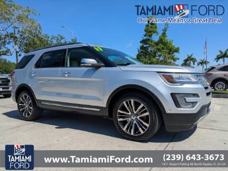 2017 Ford Explorer Platinum