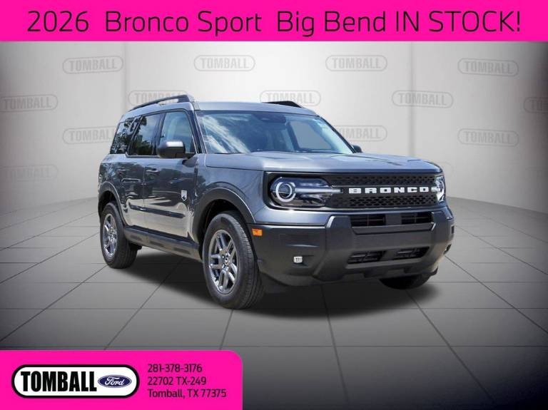 2026 Ford Bronco Sport BIG Bend