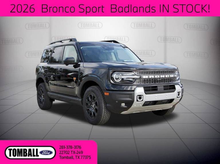 2026 Ford Bronco Sport Badlands
