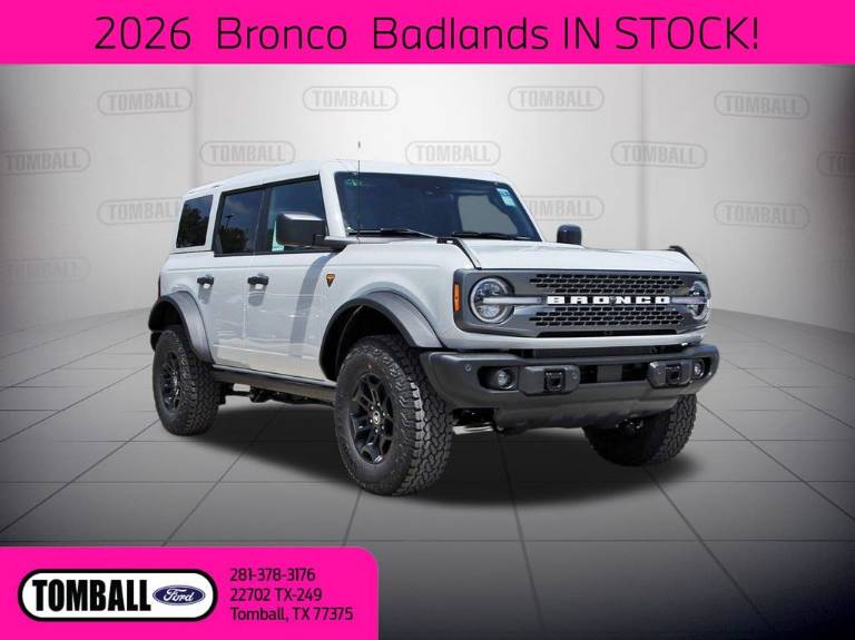 2026 Ford Bronco Badlands