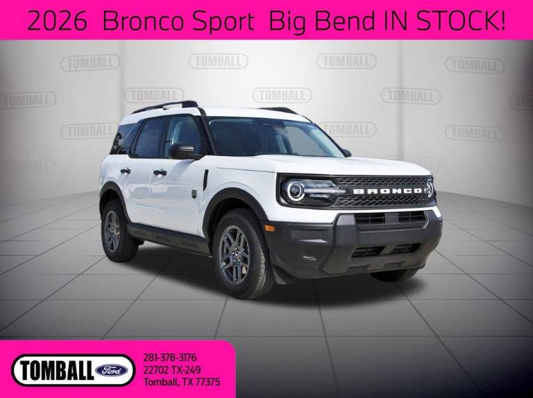 2026 Ford Bronco Sport BIG Bend