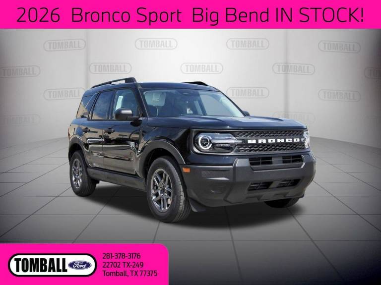 2026 Ford Bronco Sport BIG Bend