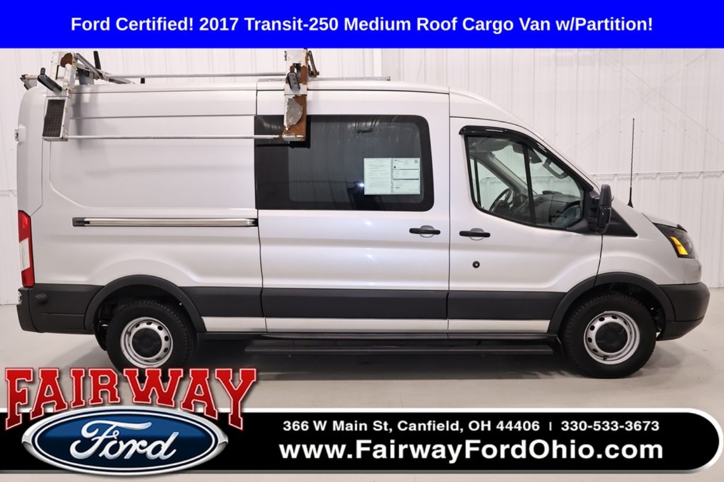 2017 Ford Transit 250 Van Med Roof Sliding Pass. 148 WB's photo