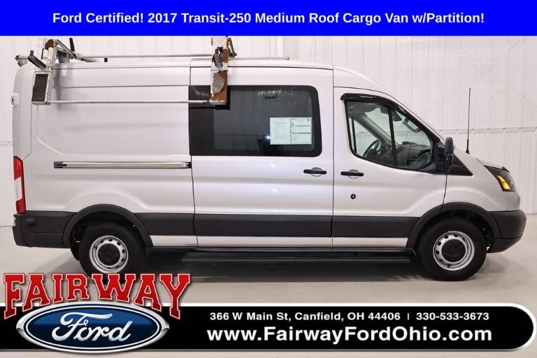 2017 Ford Transit-250 Medium Roof Cargo Van