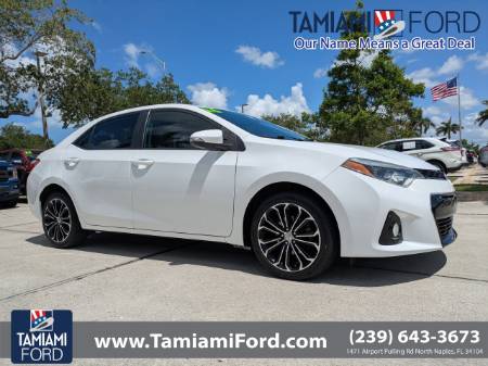 2016 Toyota Corolla S Plus