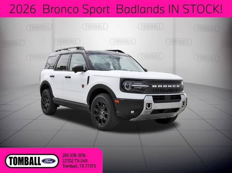 2026 Ford Bronco Sport Badlands