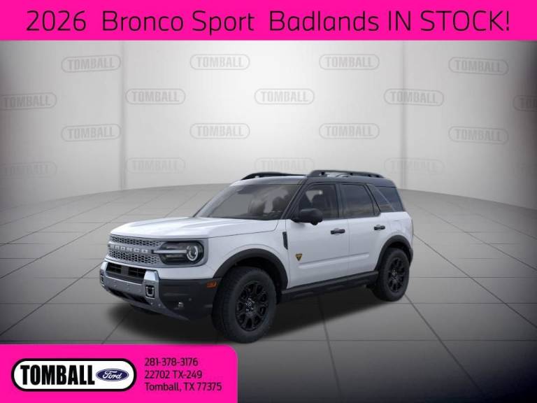 2026 Ford Bronco Sport Badlands