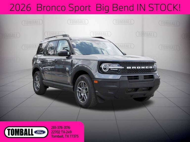 2026 Ford Bronco Sport BIG Bend