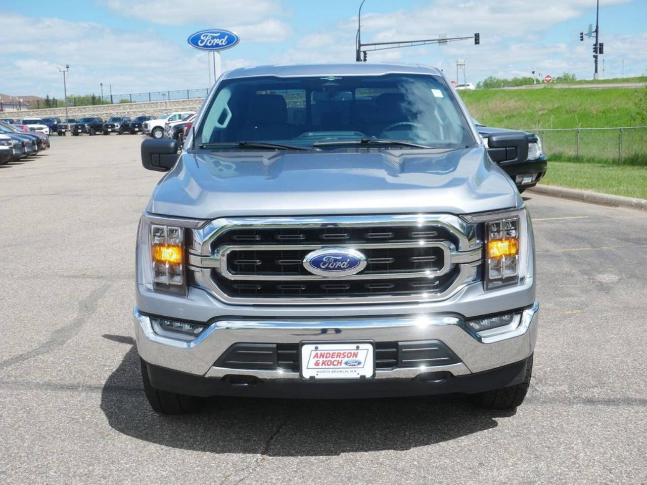 Used 2023 Ford F-150 XLT with VIN 1FTFW1E59PFD22159 for sale in North Branch, Minnesota