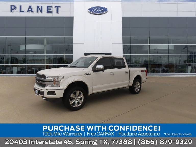 2018 Ford F-150 Platinum 4WD SuperCrew 5.5' Box