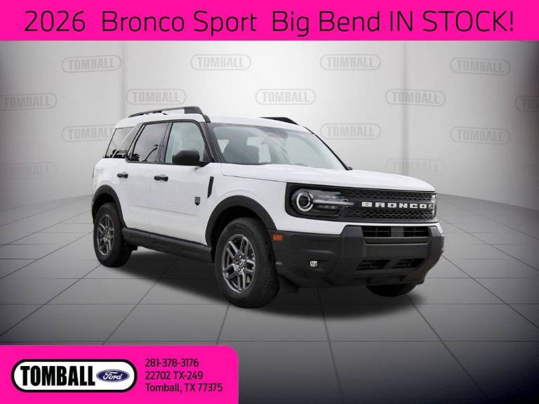 2026 Ford Bronco Sport BIG Bend