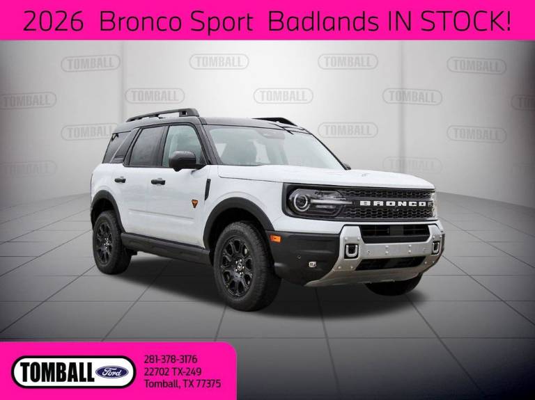 2026 Ford Bronco Sport Badlands