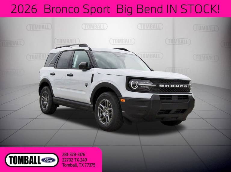 2026 Ford Bronco Sport BIG Bend