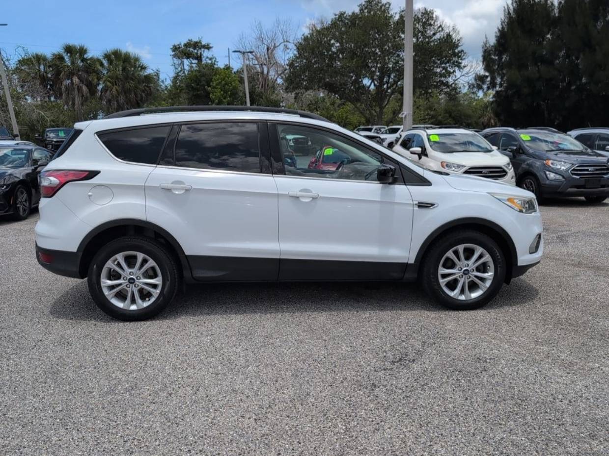 Certified 2018 Ford Escape SEL with VIN 1FMCU0HD3JUD61446 for sale in Englewood, FL