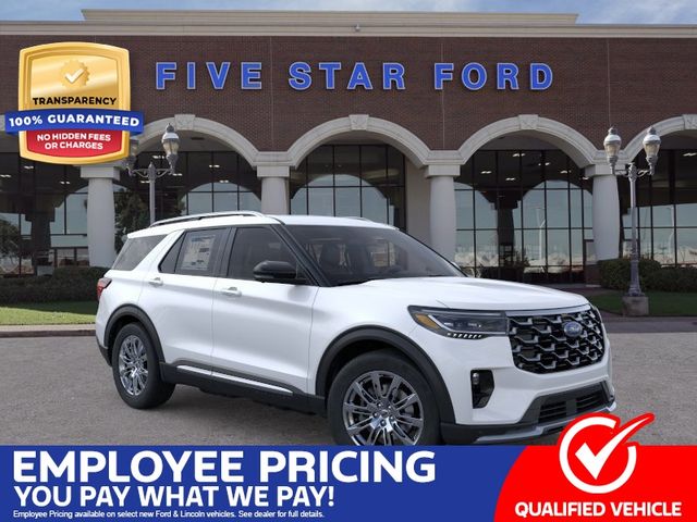 New 2026 Ford Explorer Platinum