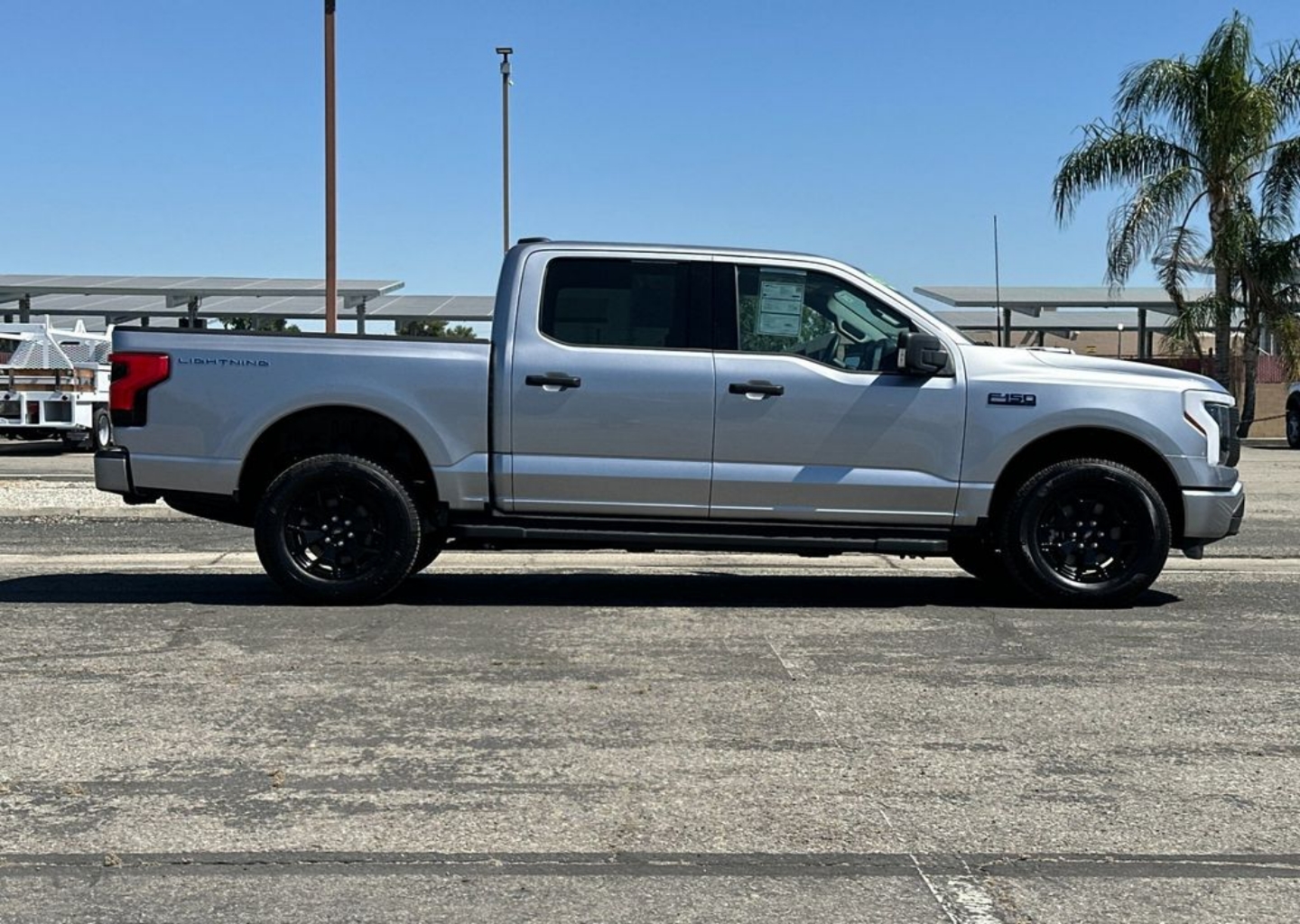 Certified 2025 Ford F-150 Lightning XLT with VIN 1FTVW3LK2SWG28533 for sale in Bakersfield, CA