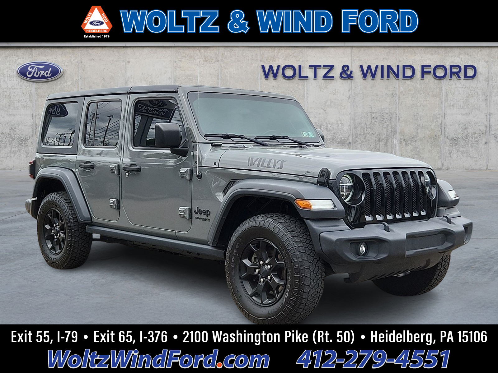 2020 Jeep Wrangler Unlimited Willys Sport