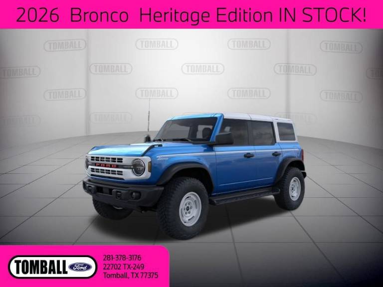 2026 Ford Bronco Heritage Edition