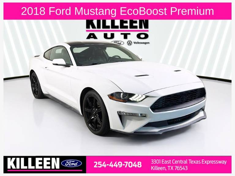 2018 Ford Mustang EcoBoost® Premium