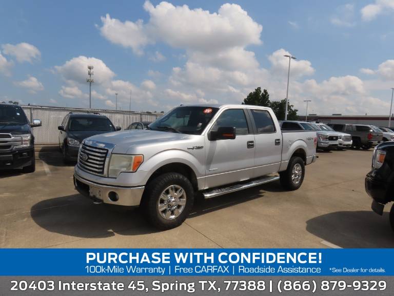 2012 Ford F-150 4WD SuperCrew 145 XLT