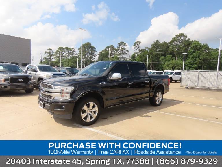 2020 Ford F-150 Platinum 4WD SuperCrew 5.5' Box