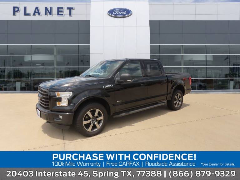 2016 Ford F-150 4WD SuperCrew 145 XLT