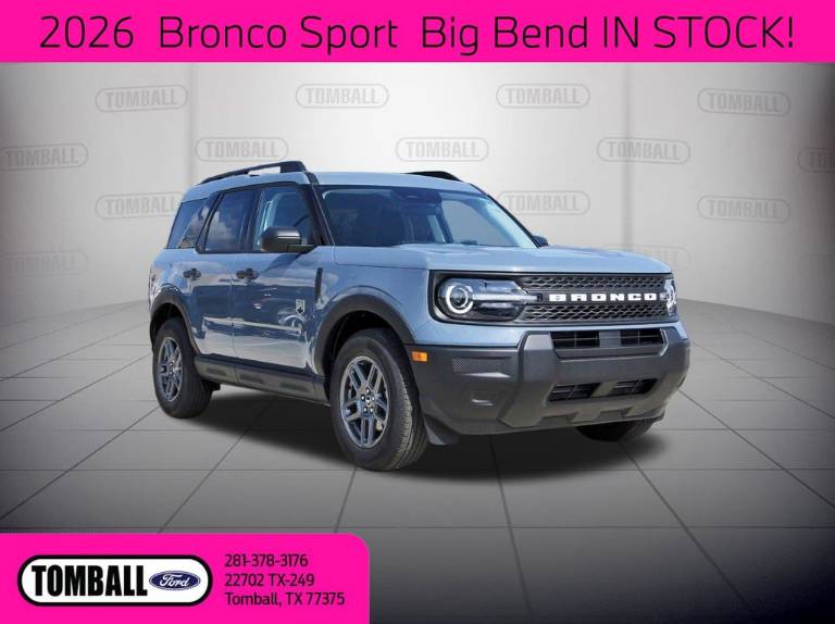 2026 Ford Bronco Sport BIG Bend
