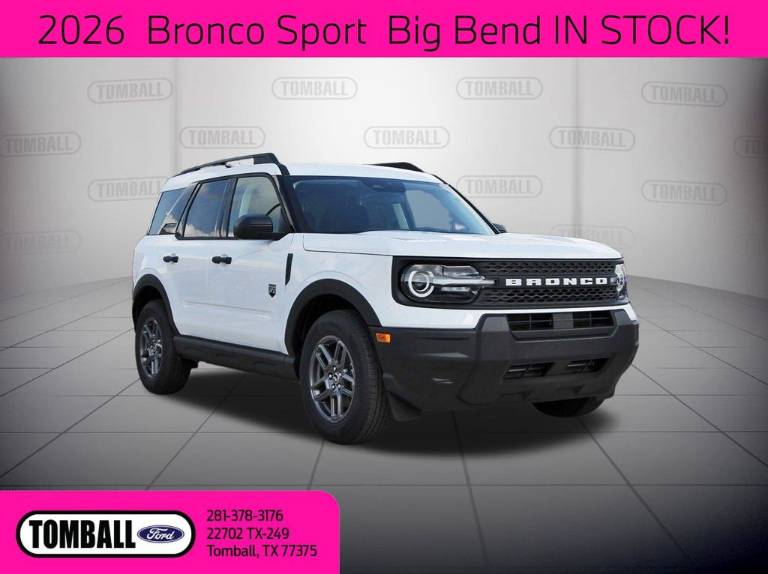 2026 Ford Bronco Sport BIG Bend