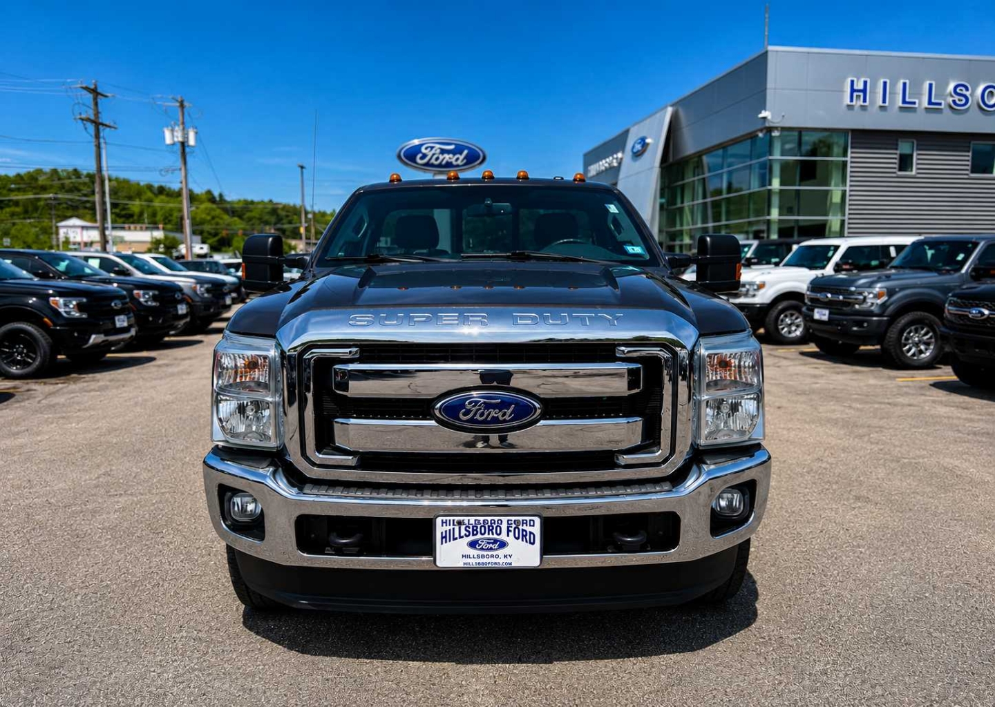 Used 2016 Ford F-250 Super Duty XLT with VIN 1FTBF2B63GEA47153 for sale in Hillsborough, NH