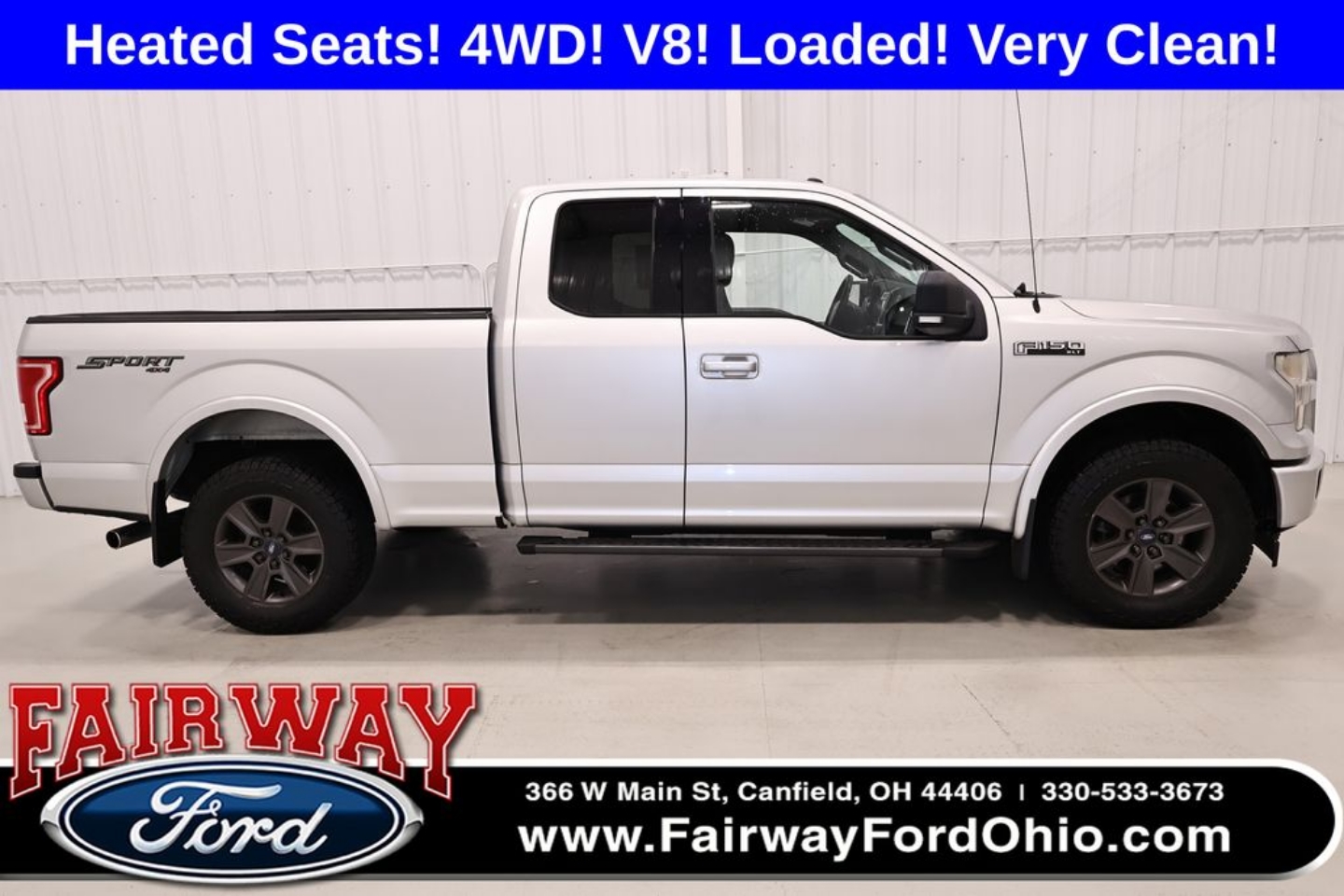 2016 Ford F-150 XLT 4x4 SuperCab 8 Box's photo