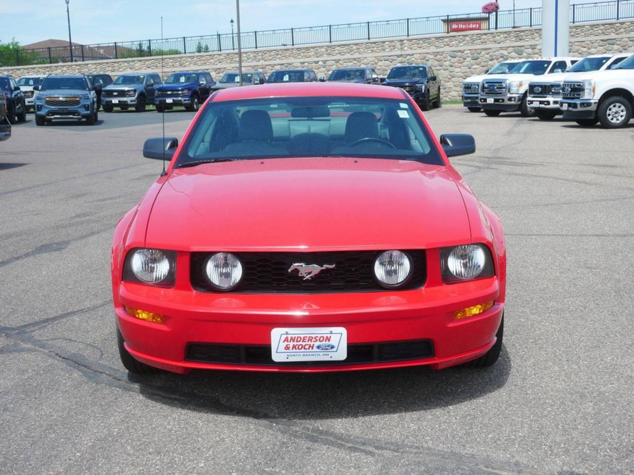 Used 2007 Ford Mustang GT Premium with VIN 1ZVHT82H275220567 for sale in North Branch, Minnesota