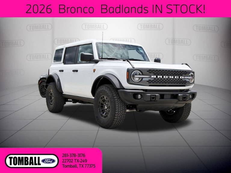2026 Ford Bronco Badlands