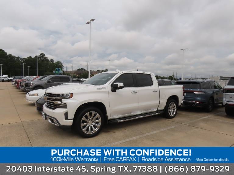 2020 Chevrolet Silverado 1500 4WD Crew Cab 147 High Country