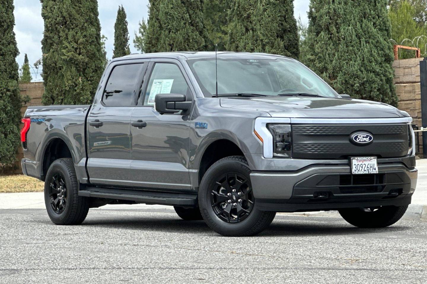 Used 2025 Ford F-150 Lightning XLT with VIN 1FTVW3LK4SWG22054 for sale in Norco, CA