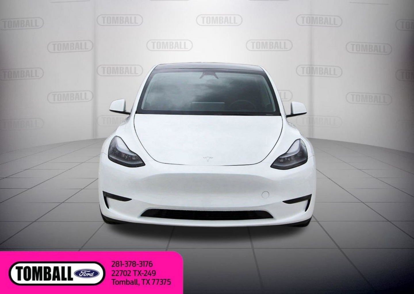 Used 2025 Tesla Model Y Performance with VIN 7SAYGDEF4SA343532 for sale in Tomball, TX