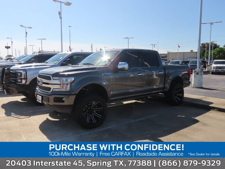 2018 Ford F-150 Platinum 4WD SuperCrew 5.5' Box