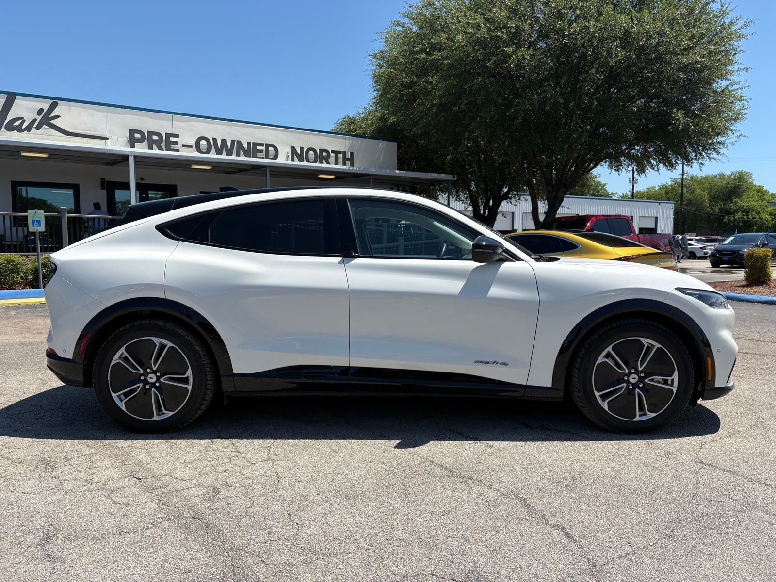 Used 2023 Ford Mustang Mach-E Premium AWD with VIN 3FMTK3S55PMA86698 for sale in San Antonio, TX