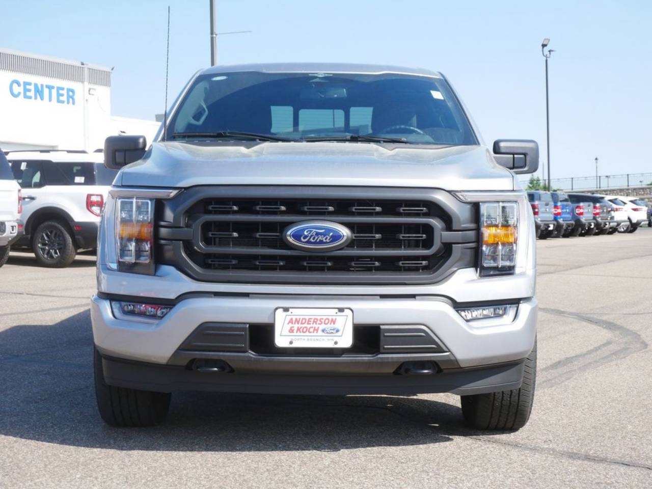 Used 2023 Ford F-150 XLT with VIN 1FTFW1E55PKE88833 for sale in North Branch, Minnesota