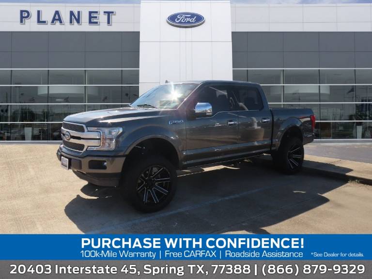 2018 Ford F-150 Platinum 4WD SuperCrew 5.5' Box