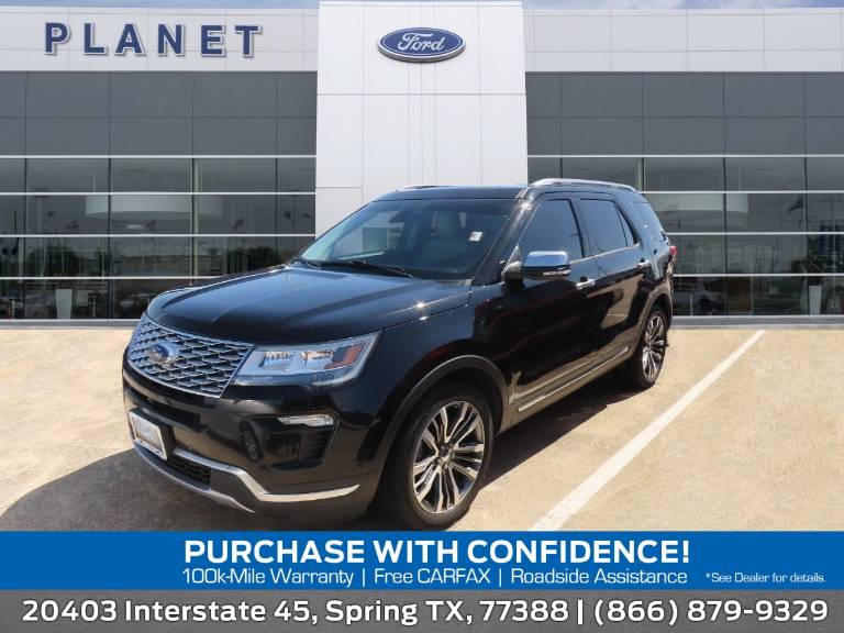 2018 Ford Explorer Platinum 4WD