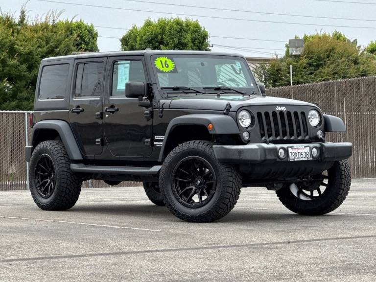 2016 Jeep Wrangler Unlimited Sport