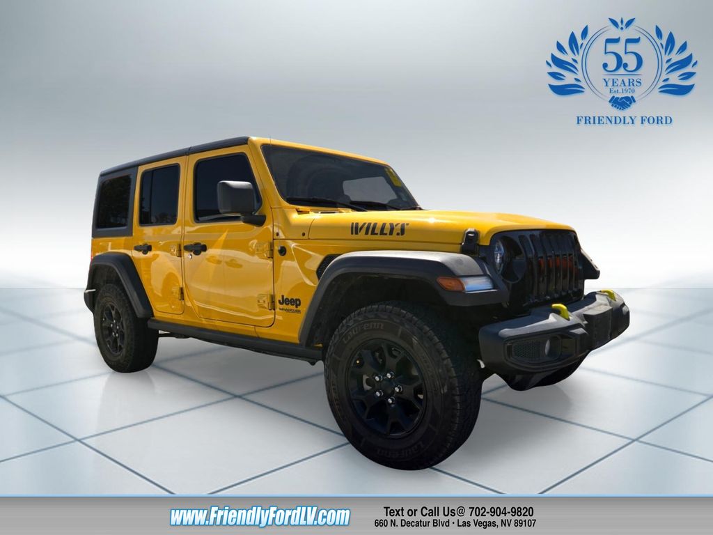 2021 Jeep Wrangler Unlimited Willys