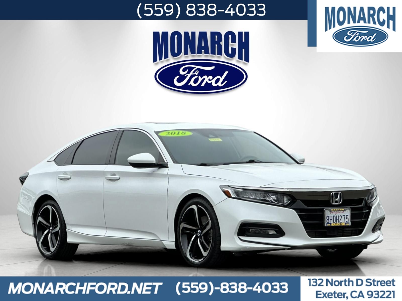 2018 Honda Accord Sedan Sport 2.0T