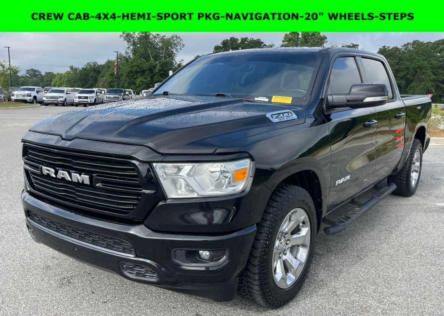 2021 RAM 1500 Big Horn/Lone Star 4x4 Crew Cab 5'7's photo
