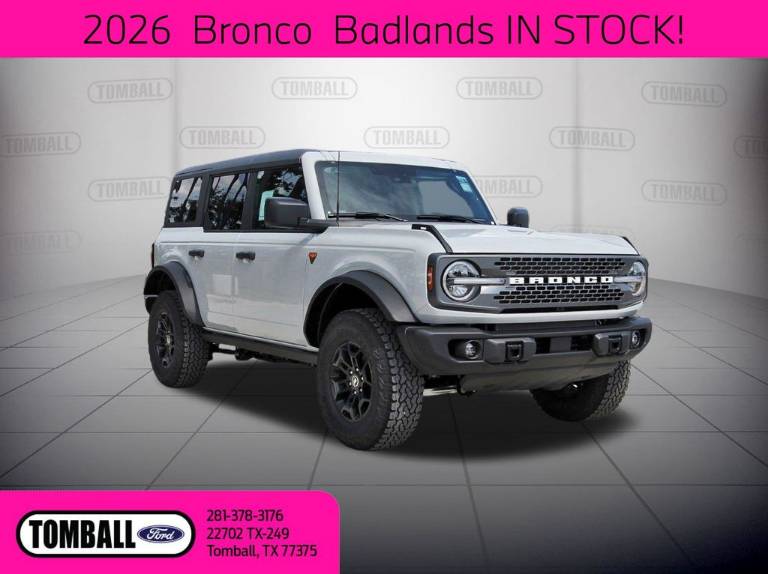 2026 Ford Bronco Badlands