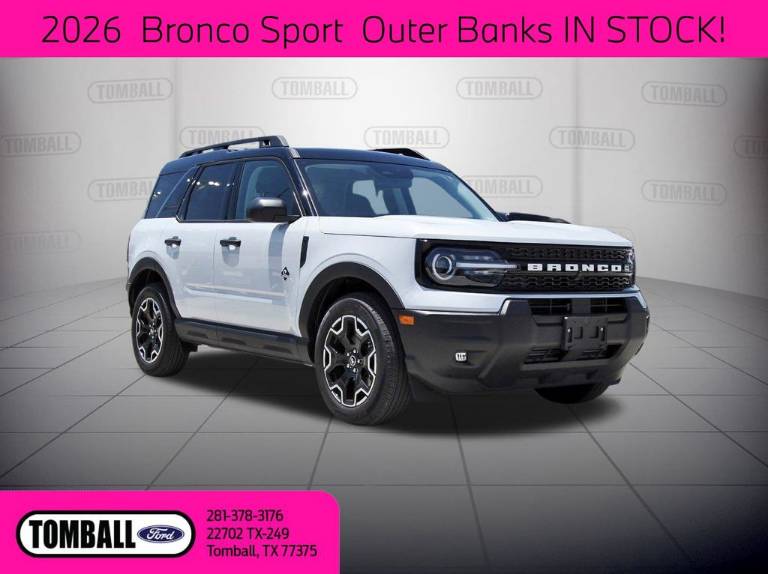 2026 Ford Bronco Sport Outer Banks