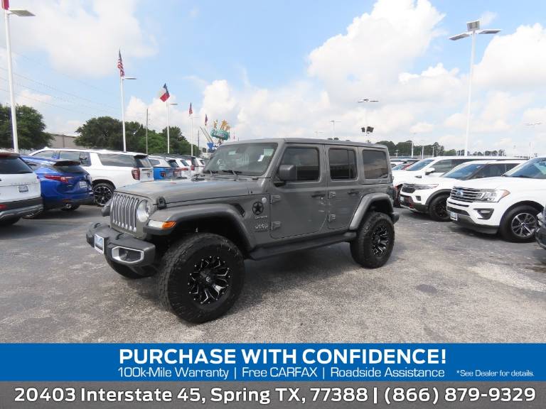 2020 Jeep Wrangler Unlimited Sahara 4X4